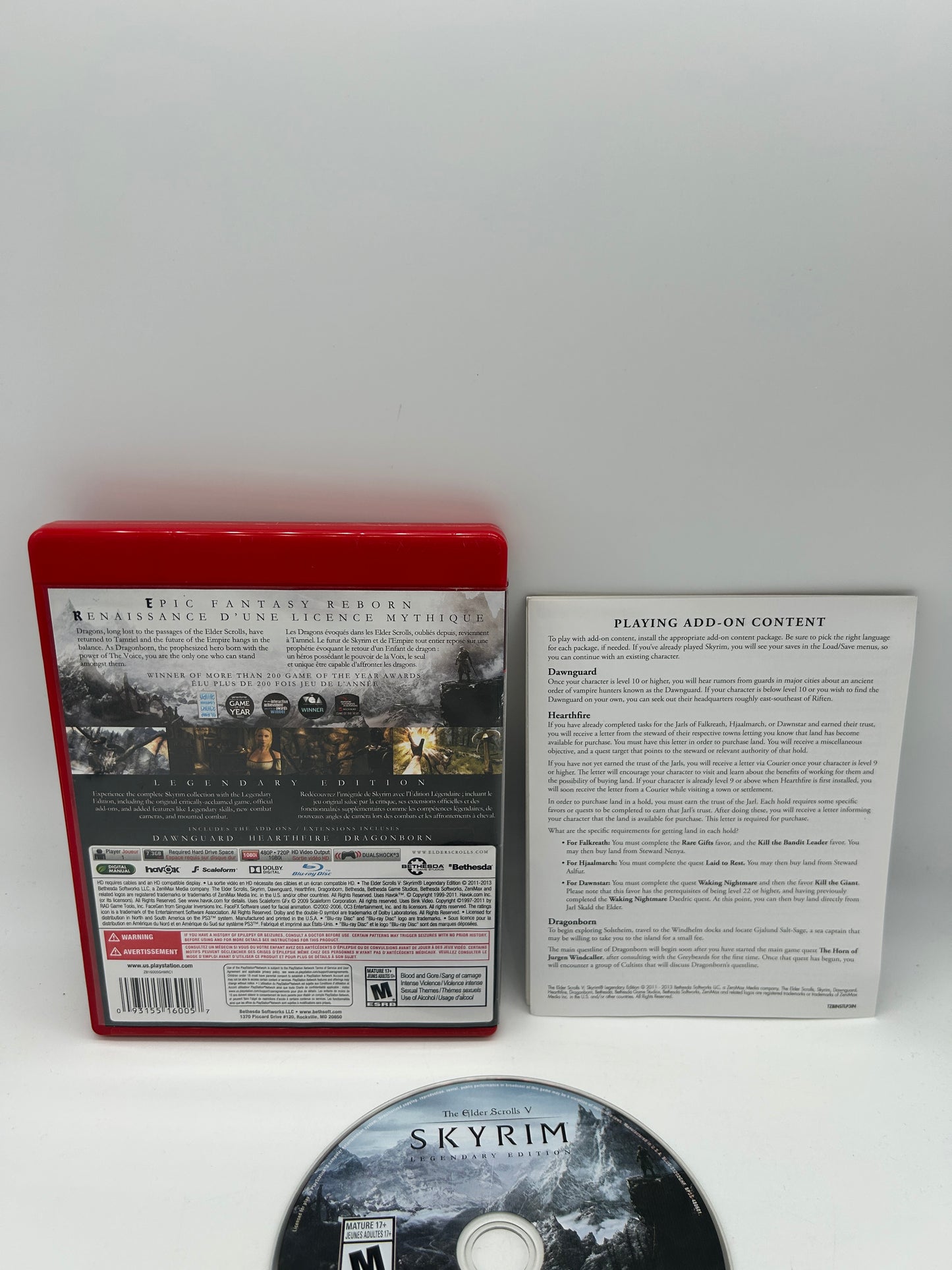SONY PLAYSTATiON 3 [PS3] | THE ELDER SCROLLS V SKYRiM | LEGENDARY EDiTiON GREATEST HiTS