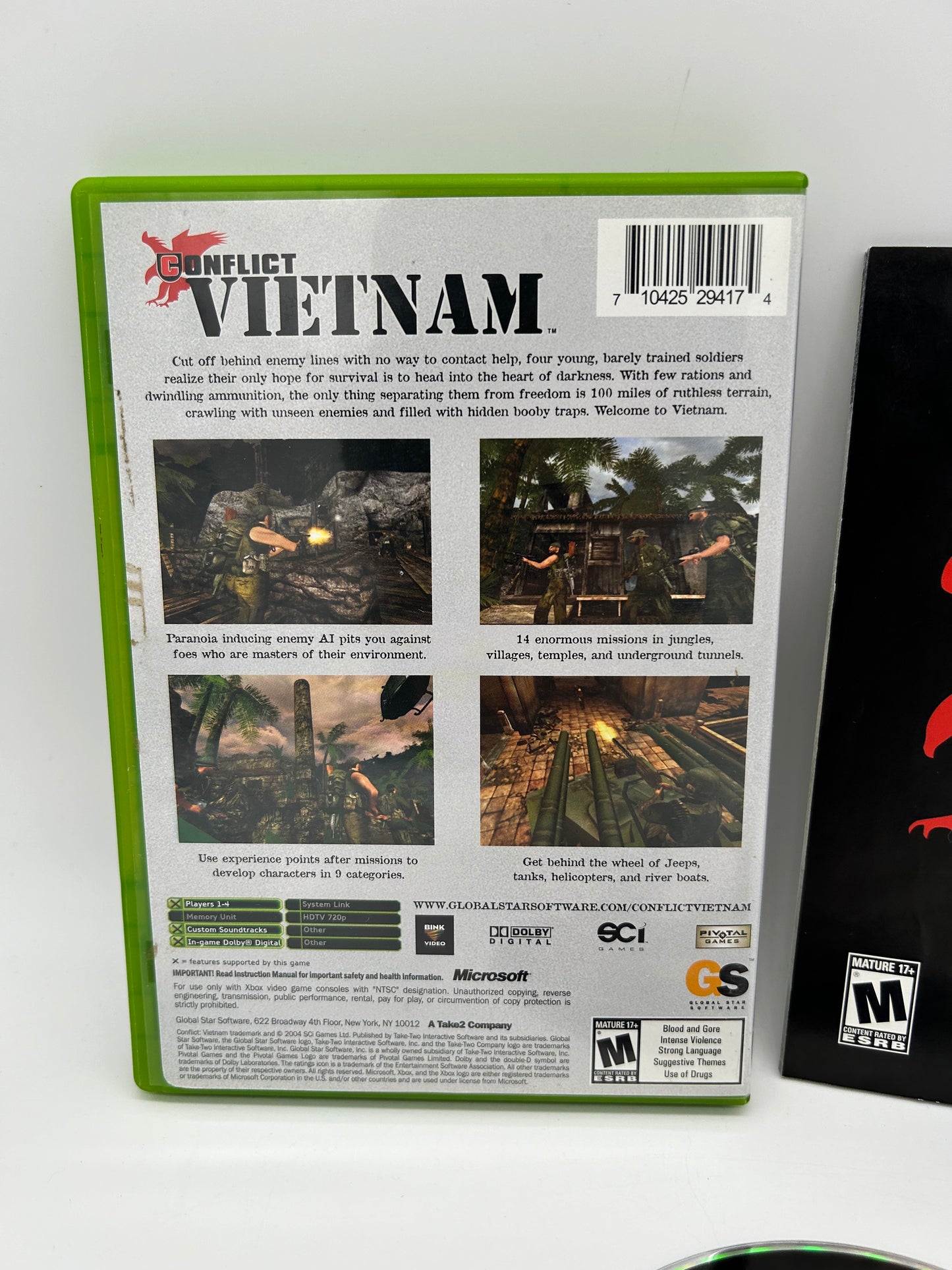 MiCROSOFT XBOX ORiGiNAL | VIETNAM CONFLICT