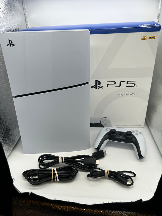 PiXEL-RETRO.COM : SONY PLAYSTATION 5 (PS5) COMPLETE CIB BOX MANUAL GAME NTSC console system 1TB CF1-2015 MATCHING SERIAL NUMBERS