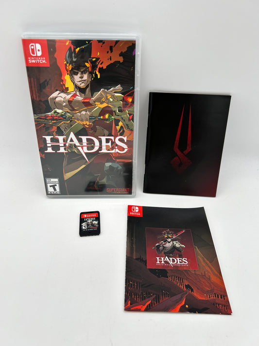 PiXEL-RETRO.COM : NINTENDO SWITCH COMPLETE IN BOX COMPLETE MANUAL GAME NTSC HADES