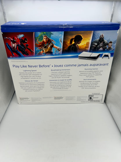 SONY PLAYSTATiON 5 [PS5] CONSOLE | SLiM WHITE 1TB | CF1-2015 MATCHiNG SERiAL NUMBER