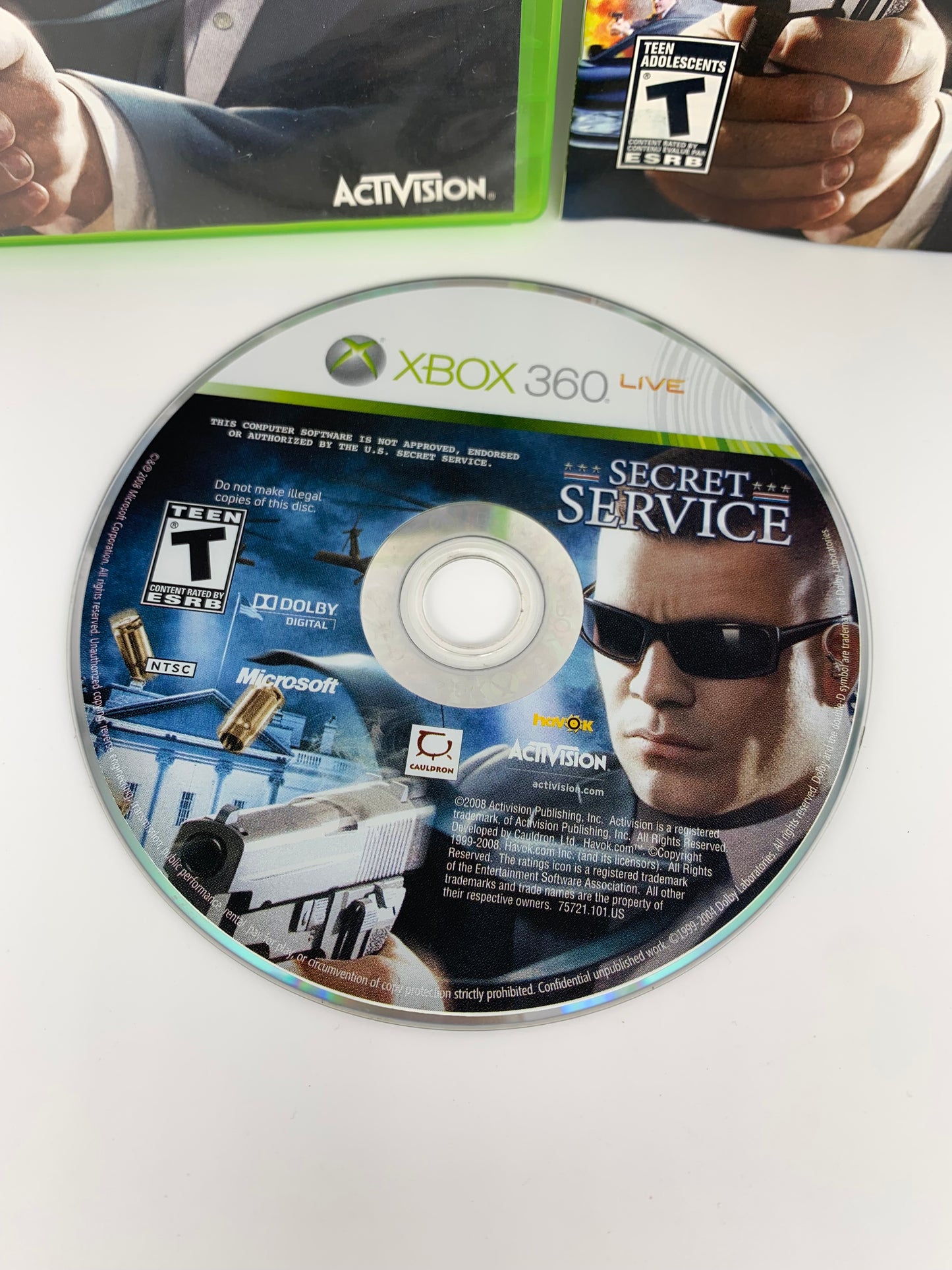 MiCROSOFT XBOX 360 | SECRET SERViCE