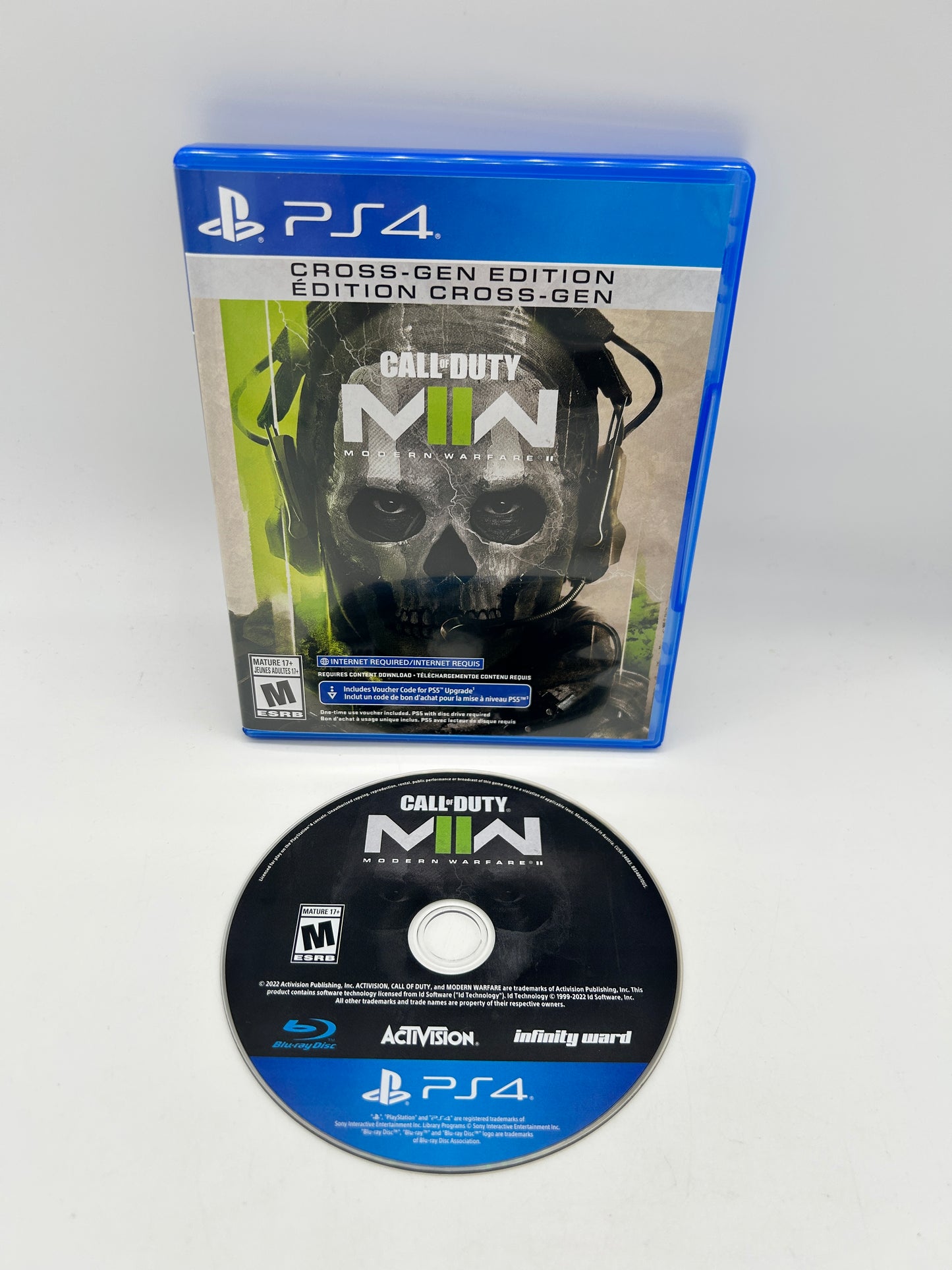 PiXEL-RETRO.COM : SONY PLAYSTATION 4 (PS4) COMPLETE CIB BOX MANUAL GAME NTSC CALL OF DUTY MODERN WARFARE II