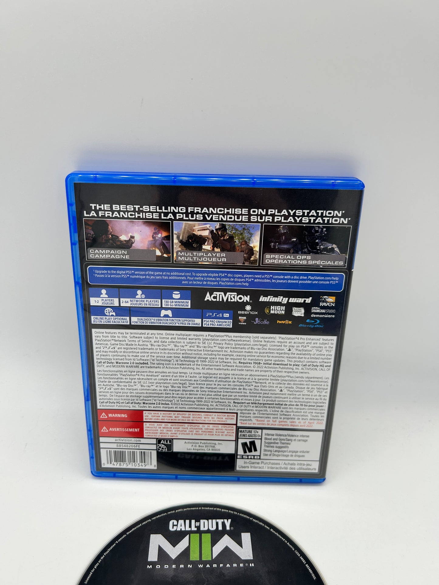 SONY PLAYSTATiON 4 [PS4] | CALL OF DUTY MODERN WARFARE II