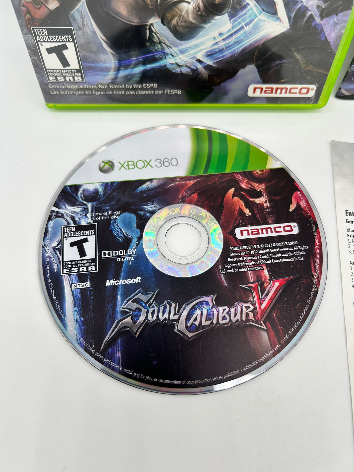 Microsoft XBOX 360 | SOUL CALiBUR V