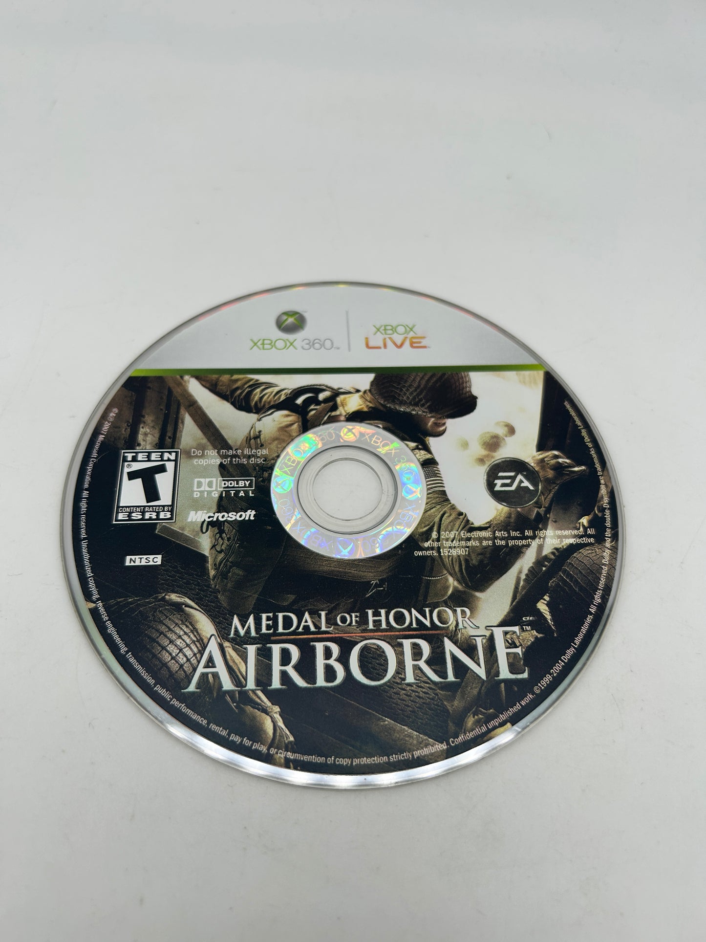 PiXEL-RETRO.COM : MICROSOFT XBOX 360 GAME NTSC MEDAL OF HONOR AIRBORNE