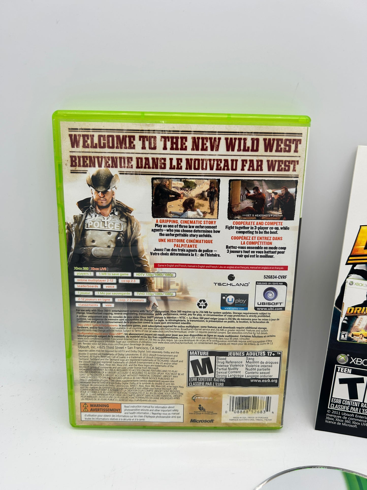MiCROSOFT XBOX 360 | CALL OF JUAREZ THE CARTEL