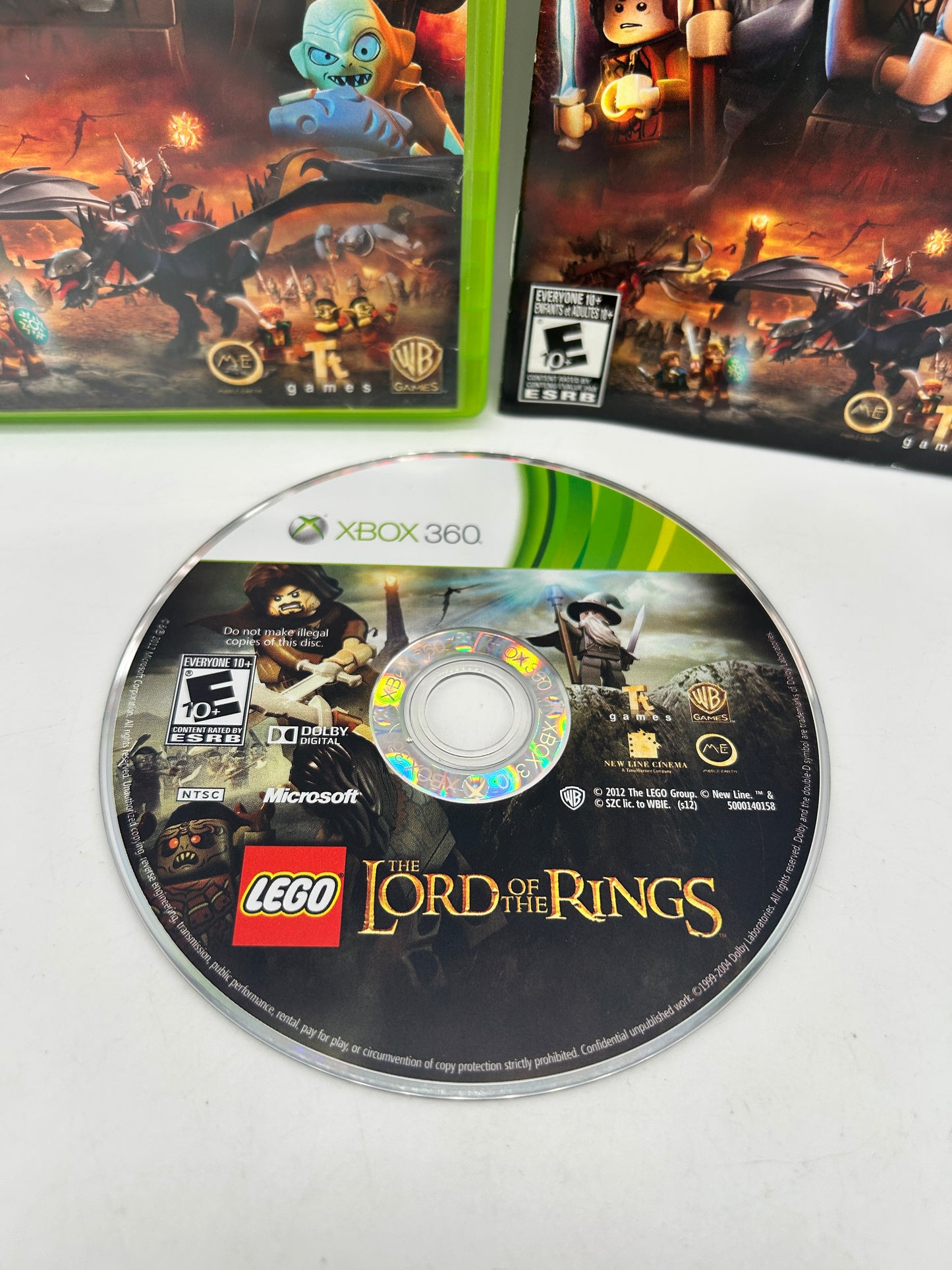 MiCROSOFT XBOX 360 | LEGO LORD OF THE RiNGS | PLATiNUM HiTS