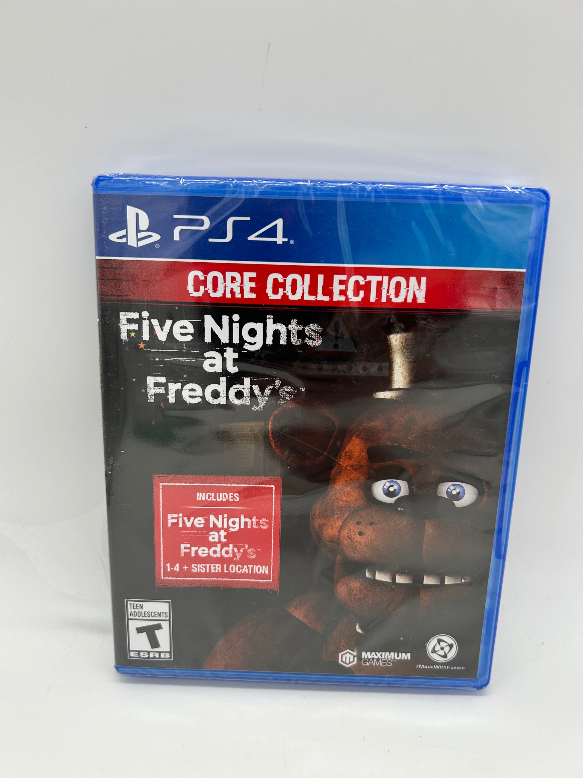 PiXEL-RETRO.COM : SONY PLAYSTATION 4 (PS4) COMPLETE CIB BOX MANUAL GAME NTSC FIVE NIGHTS AT FREDDY'S