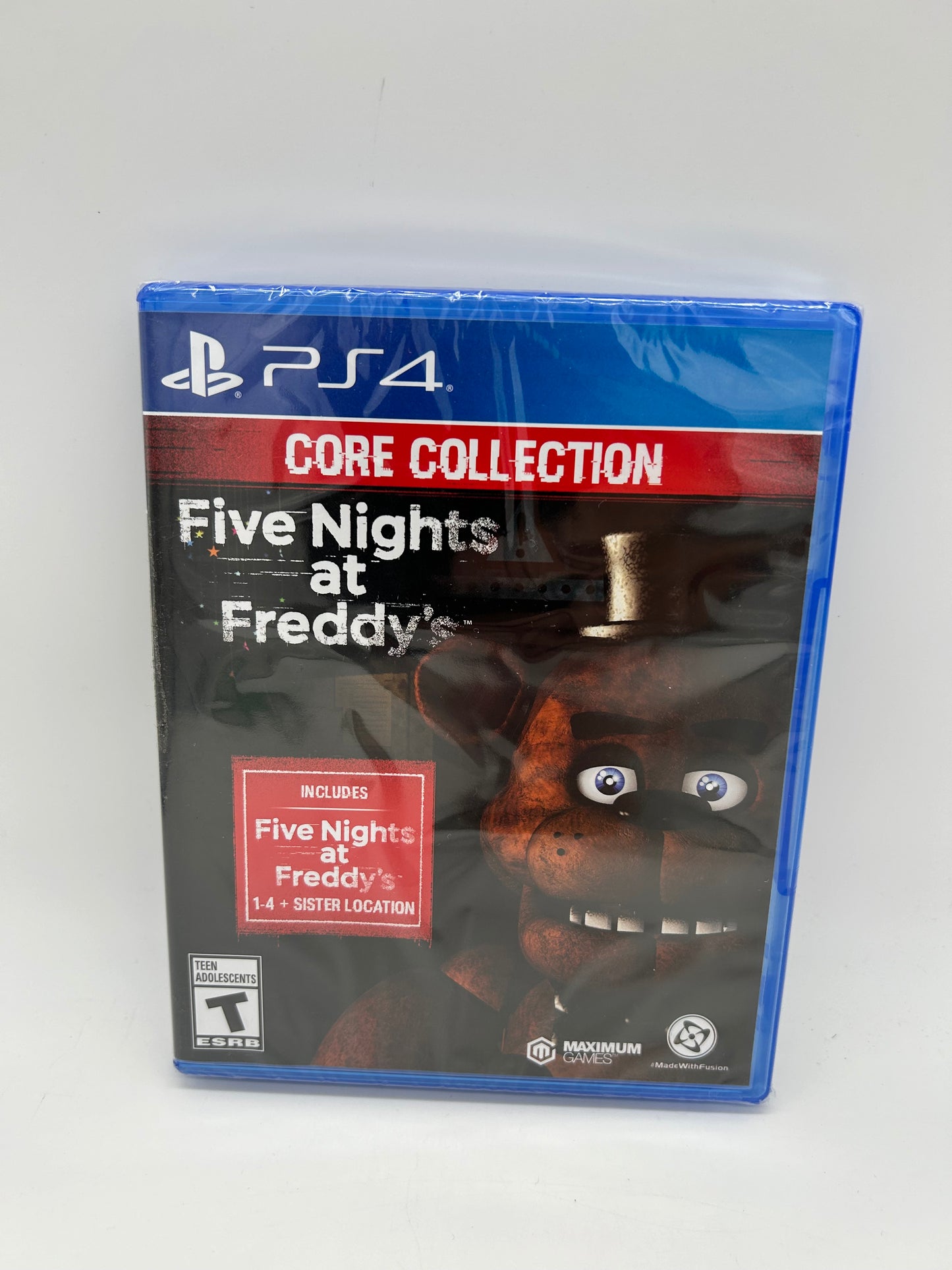 PiXEL-RETRO.COM : SONY PLAYSTATION 4 (PS4) COMPLETE CIB BOX MANUAL GAME NTSC FIVE NIGHTS AT FREDDY'S