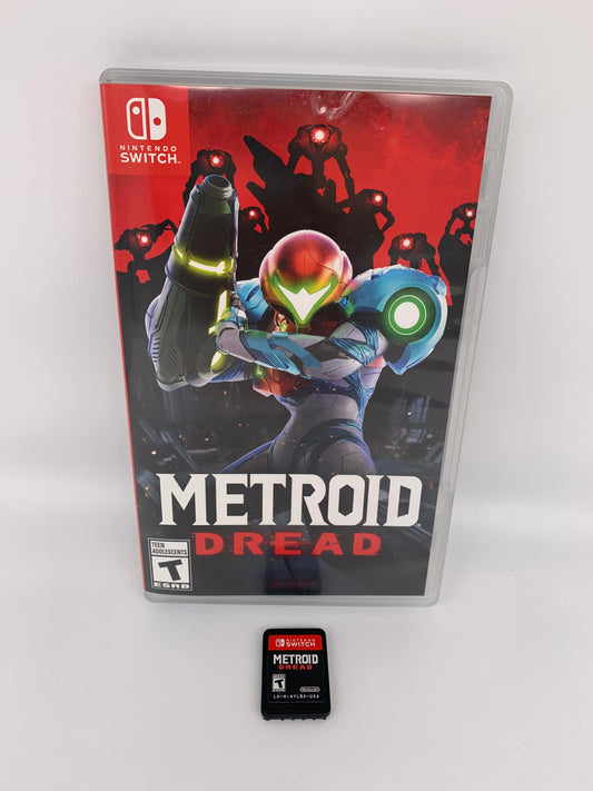PiXEL-RETRO.COM : NINTENDO SWITCH NEW SEALED IN BOX COMPLETE MANUAL GAME NTSC METROID DREAD