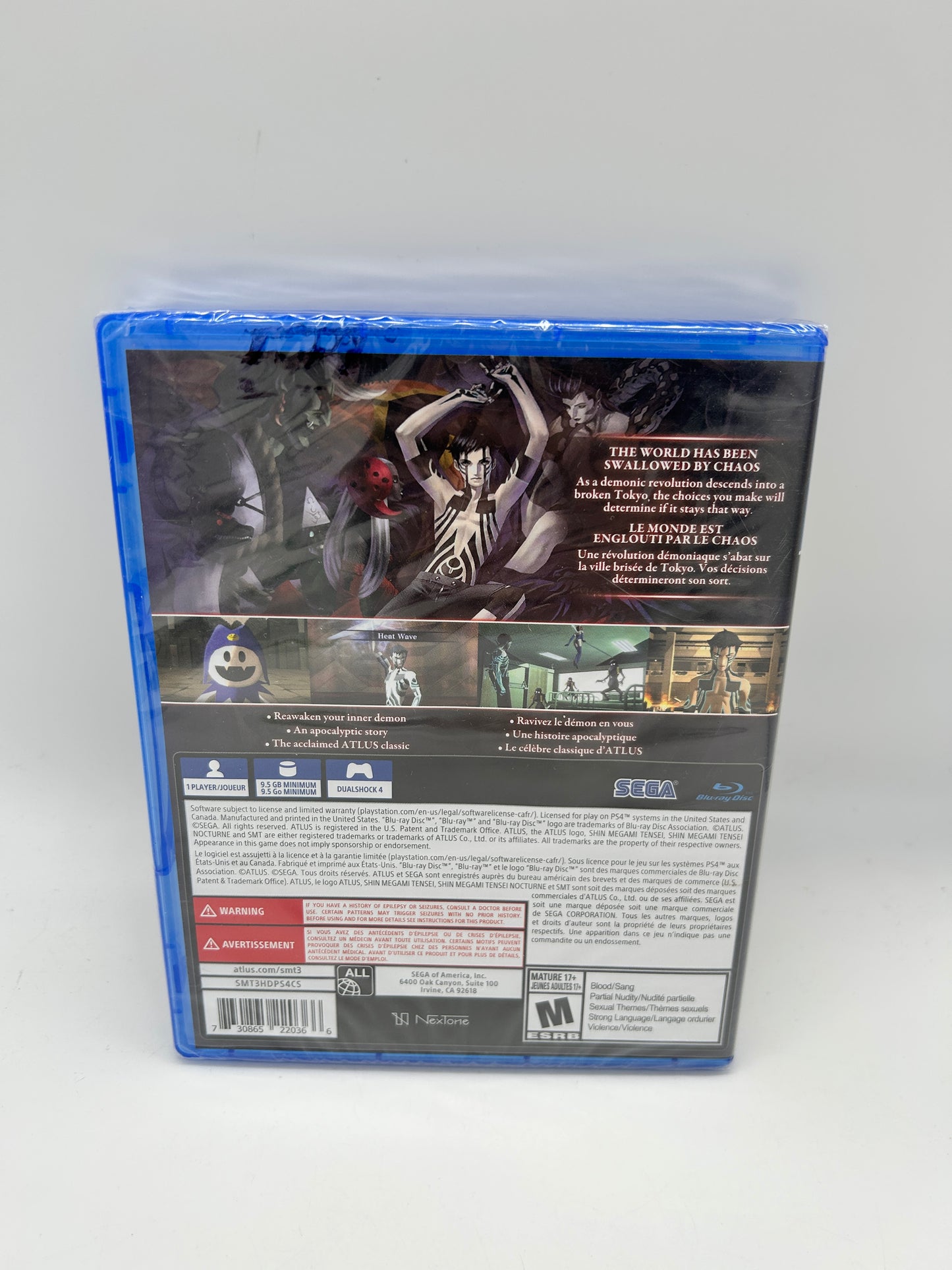 SONY PLAYSTATiON 4 [PS4] | SHiN MEGAMi TENSEi III NOCTURNE HD REMASTER
