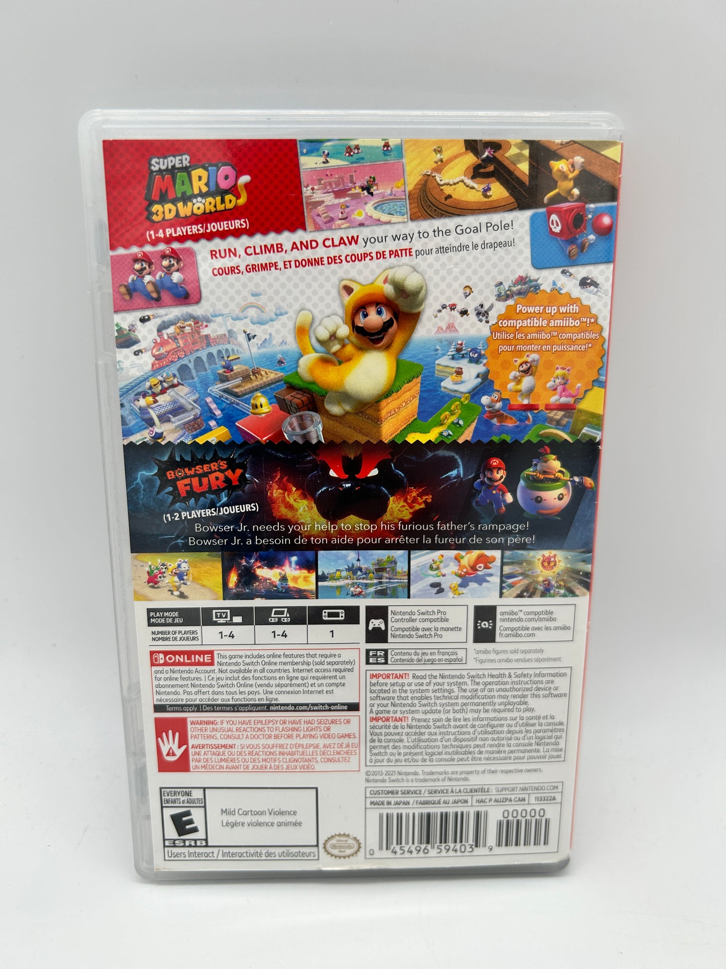 NiNTENDO SWiTCH | SUPER MARiO 3D WORLD + BOWSERS FURY