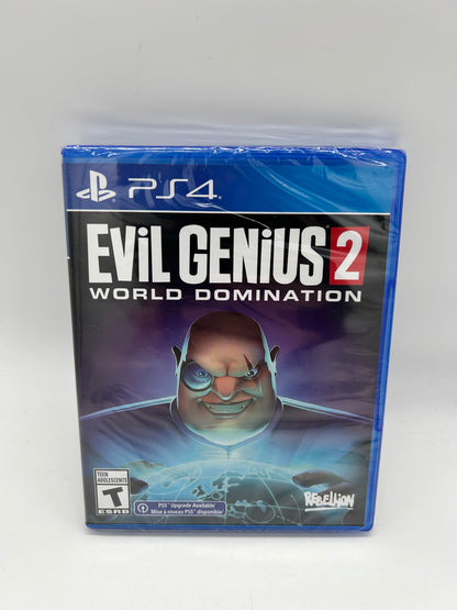 PiXEL-RETRO.COM : SONY PLAYSTATION 4 (PS4) COMPLETE CIB BOX MANUAL GAME NTSC EVIL GENIUS 2 WORLD DOMINATION