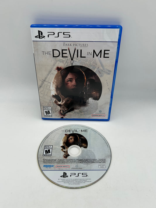 PiXEL-RETRO.COM : SONY PLAYSTATION 5 (PS5) COMPLETE CIB BOX MANUAL GAME NTSC THE DARK PICTURES ANTHOLOGY THE DEVIL IN ME