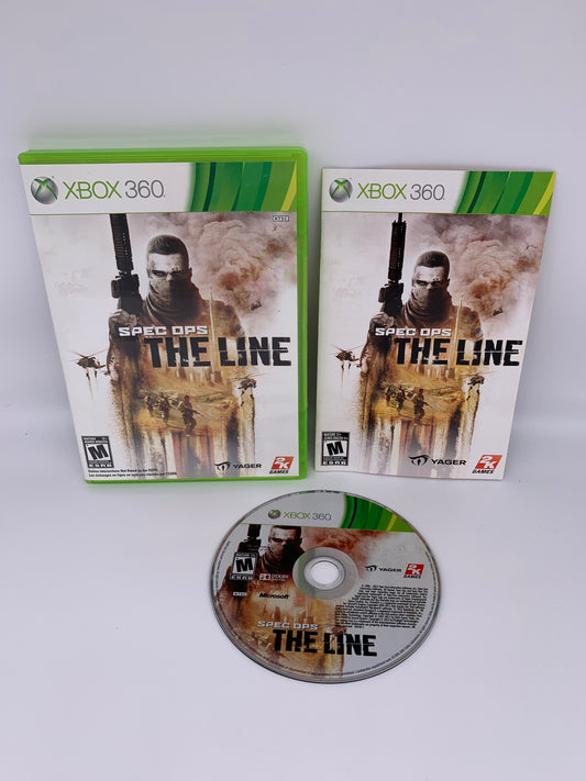 PiXEL-RETRO.COM : MICROSOFT XBOX 360 COMPLETE CIB BOX MANUAL GAME NTSC SPEC OPS THE LINE