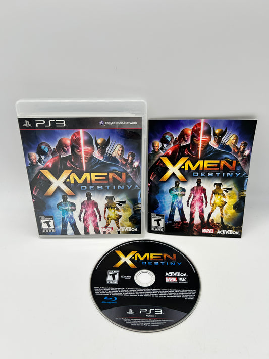 PiXEL-RETRO.COM : SONY PLAYSTATION 3 (PS3) COMPLETE IN BOX CIB MANUAL GAME NTSC X-MEN DESTINY