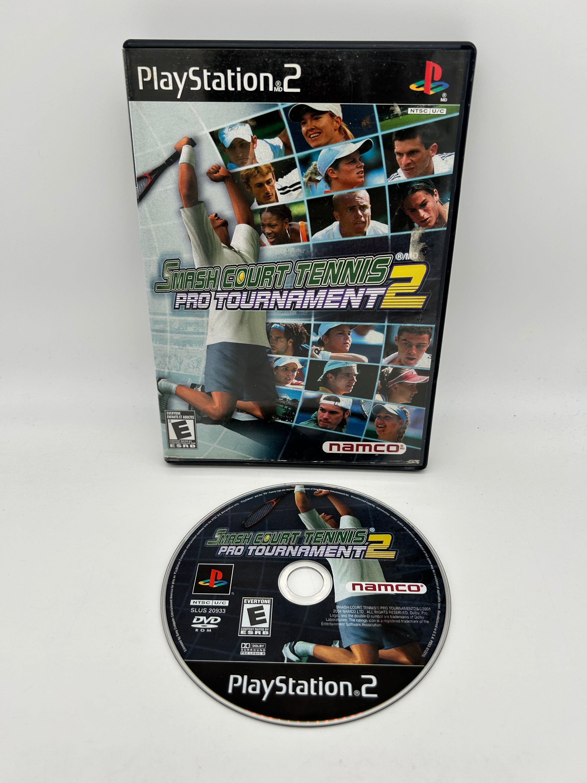 PiXEL-RETRO.COM : SONY PLAYSTATION 2 (PS2) COMPLET CIB BOX MANUAL GAME NTSC SMASH COURT TENNIS PRO TOURNAMENT 2