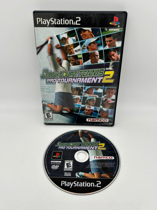 PiXEL-RETRO.COM : SONY PLAYSTATION 2 (PS2) COMPLET CIB BOX MANUAL GAME NTSC SMASH COURT TENNIS PRO TOURNAMENT 2