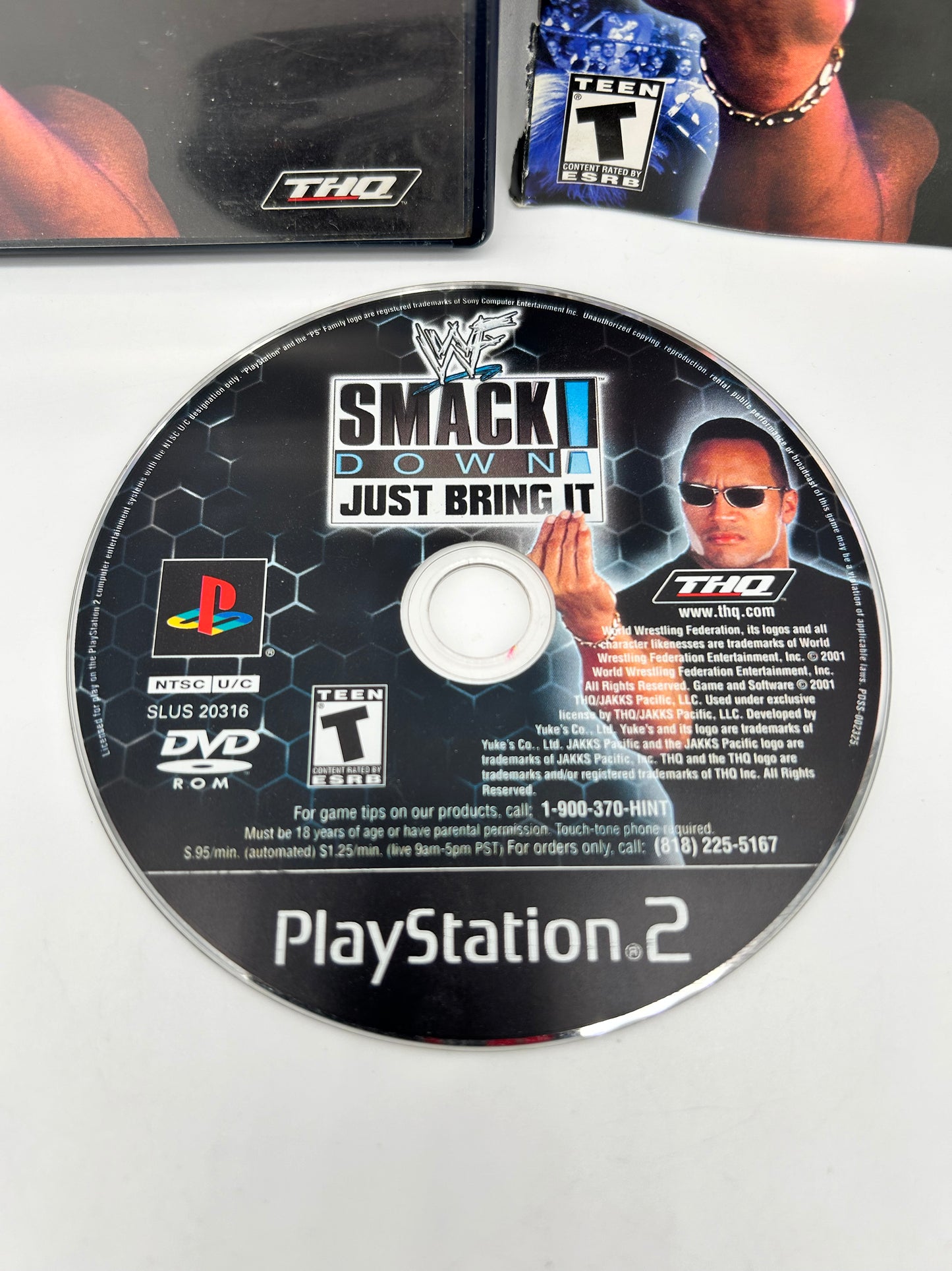 SONY PLAYSTATiON 2 [PS2] | WWF SMACKDOWN JUST BRiNG iT