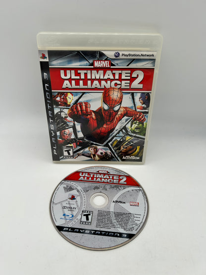 PiXEL-RETRO.COM : SONY PLAYSTATION 3 (PS3) COMPLET CIB BOX MANUAL GAME NTSC MARVEL ULTIMATE ALLIANCE 2