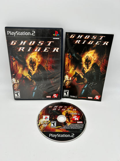 PiXEL-RETRO.COM : SONY PLAYSTATION 2 (PS2) COMPLET CIB BOX MANUAL GAME NTSC GHOST RIDER