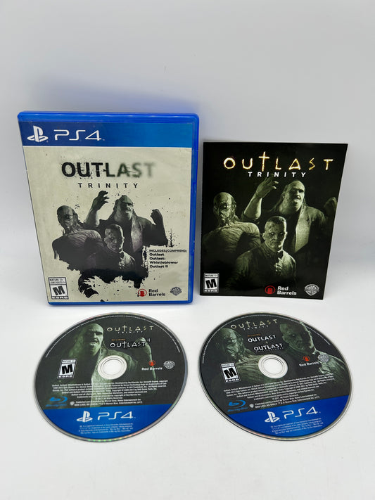 PiXEL-RETRO.COM : SONY PLAYSTATION 4 (PS4) COMPLETE CIB BOX MANUAL GAME NTSC OUTLAST TRINITY