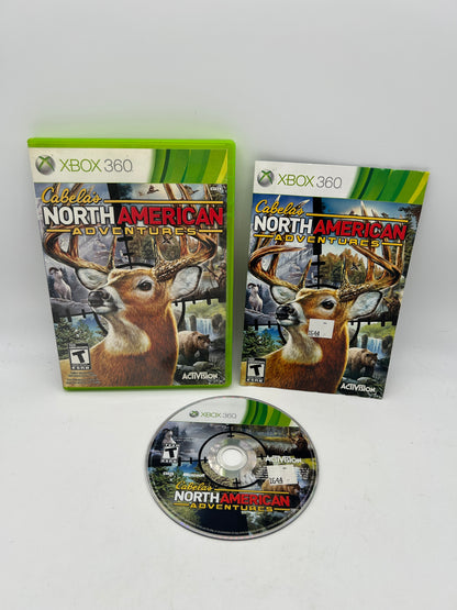 PiXEL-RETRO.COM : MICROSOFT XBOX 360 COMPLETE CIB BOX MANUAL GAME NTSC CABELA'S NORTH AMERICAN ADVENTURES