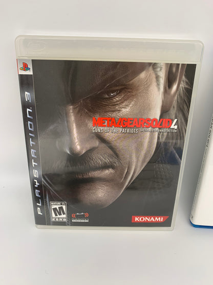 SONY PLAYSTATiON 3 [PS3] | METAL GEAR SOLiD 4 GUNS OF THE PATRiOTS | LiMiTED EDiTiON