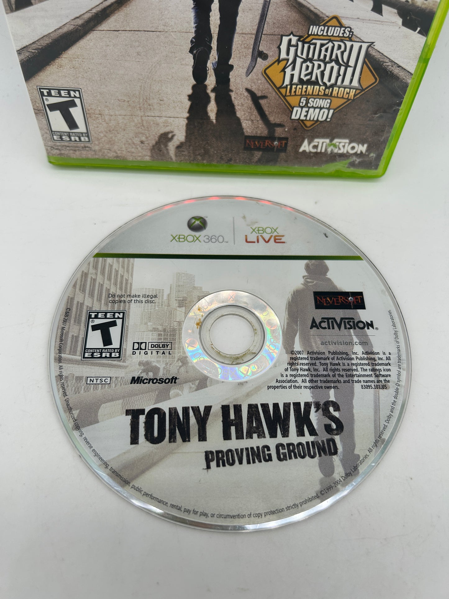 Microsoft XBOX 360 | TONY HAWKS PROViNG GROUND