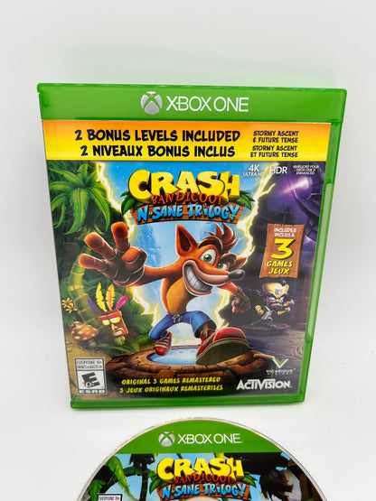 MiCROSOFT XBOX ONE | CRASH BANDiCOOT N-SANE TRiLOGY