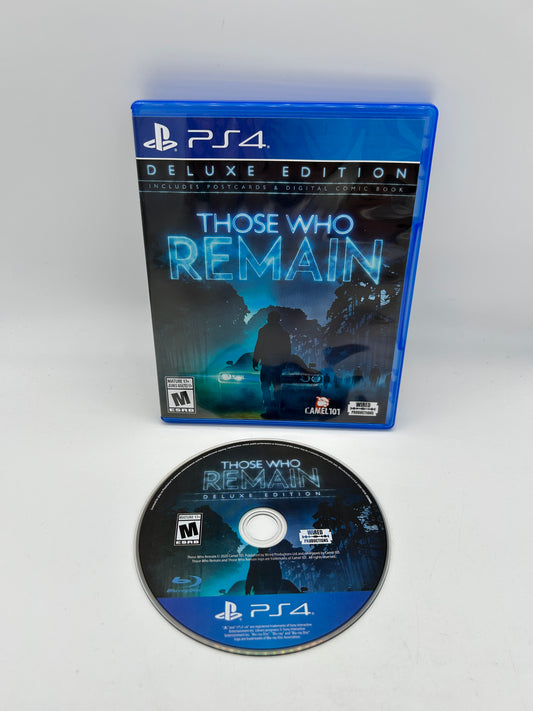 PiXEL-RETRO.COM : SONY PLAYSTATION 4 (PS4) COMPLETE CIB BOX MANUAL GAME NTSC THOSE WHO REMAIN