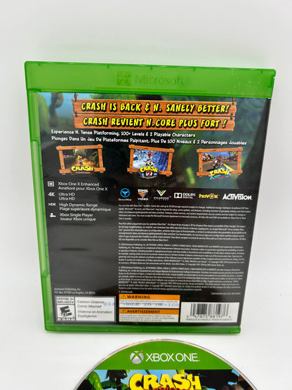 MiCROSOFT XBOX ONE | CRASH BANDiCOOT N-SANE TRiLOGY