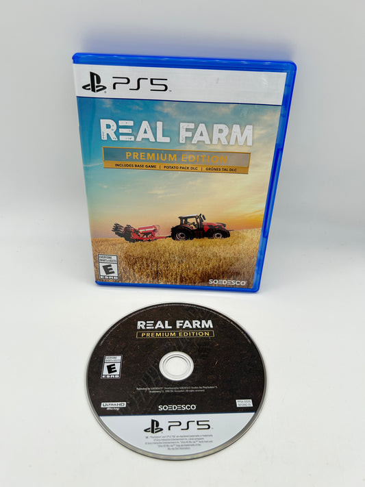 PiXEL-RETRO.COM : SONY PLAYSTATION 5 (PS5) COMPLETE CIB BOX MANUAL GAME NTSC REAL FARM