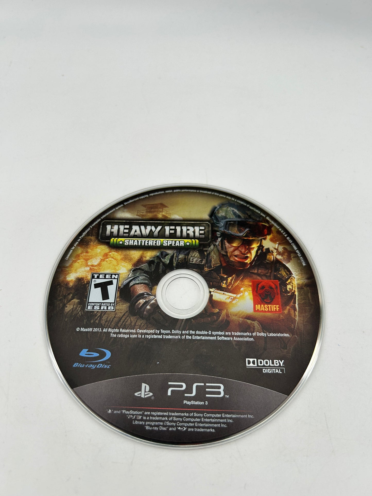 PiXEL-RETRO.COM : SONY PLAYSTATION 3 (PS3) COMPLET CIB BOX MANUAL GAME NTSC HEAVY FIRE SHATTERED SPEAR