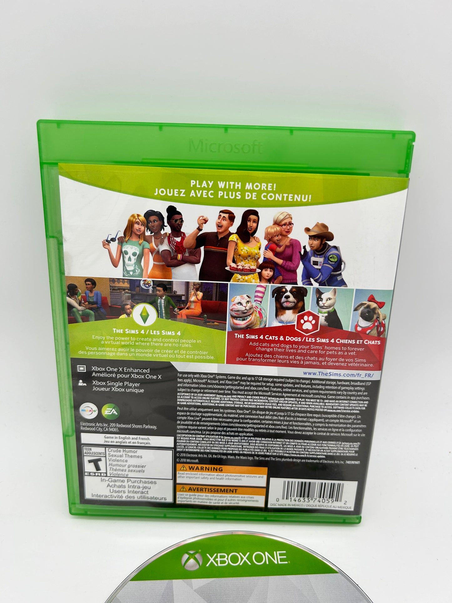 MiCROSOFT XBOX ONE | THE SiMS 4 CATS AND DOGS | BUNDLE COLLECTiON