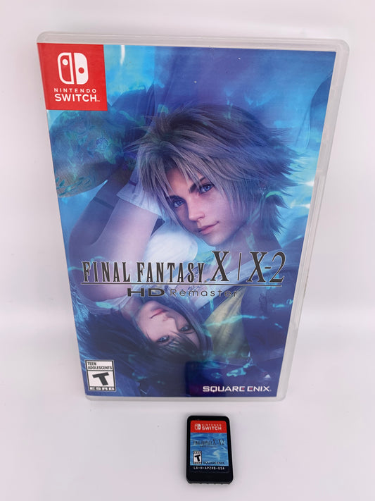 PiXEL-RETRO.COM : NINTENDO SWITCH NEW SEALED IN BOX COMPLETE MANUAL GAME NTSC FINAL FANTASY X X-2 HD REMASTER