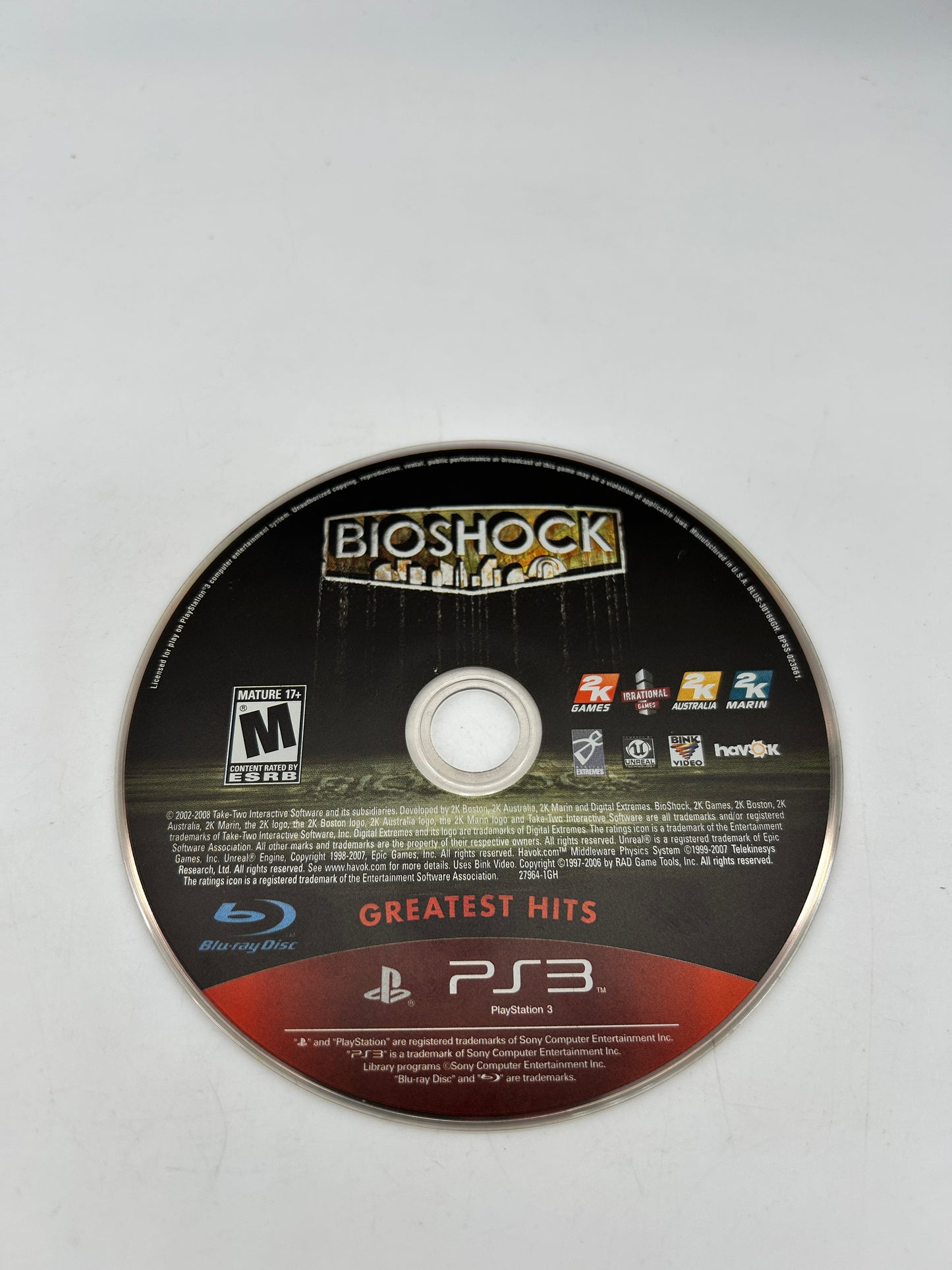 PiXEL-RETRO.COM : SONY PLAYSTATION 3 (PS3) COMPLET CIB BOX MANUAL GAME NTSC BIOSHOCK