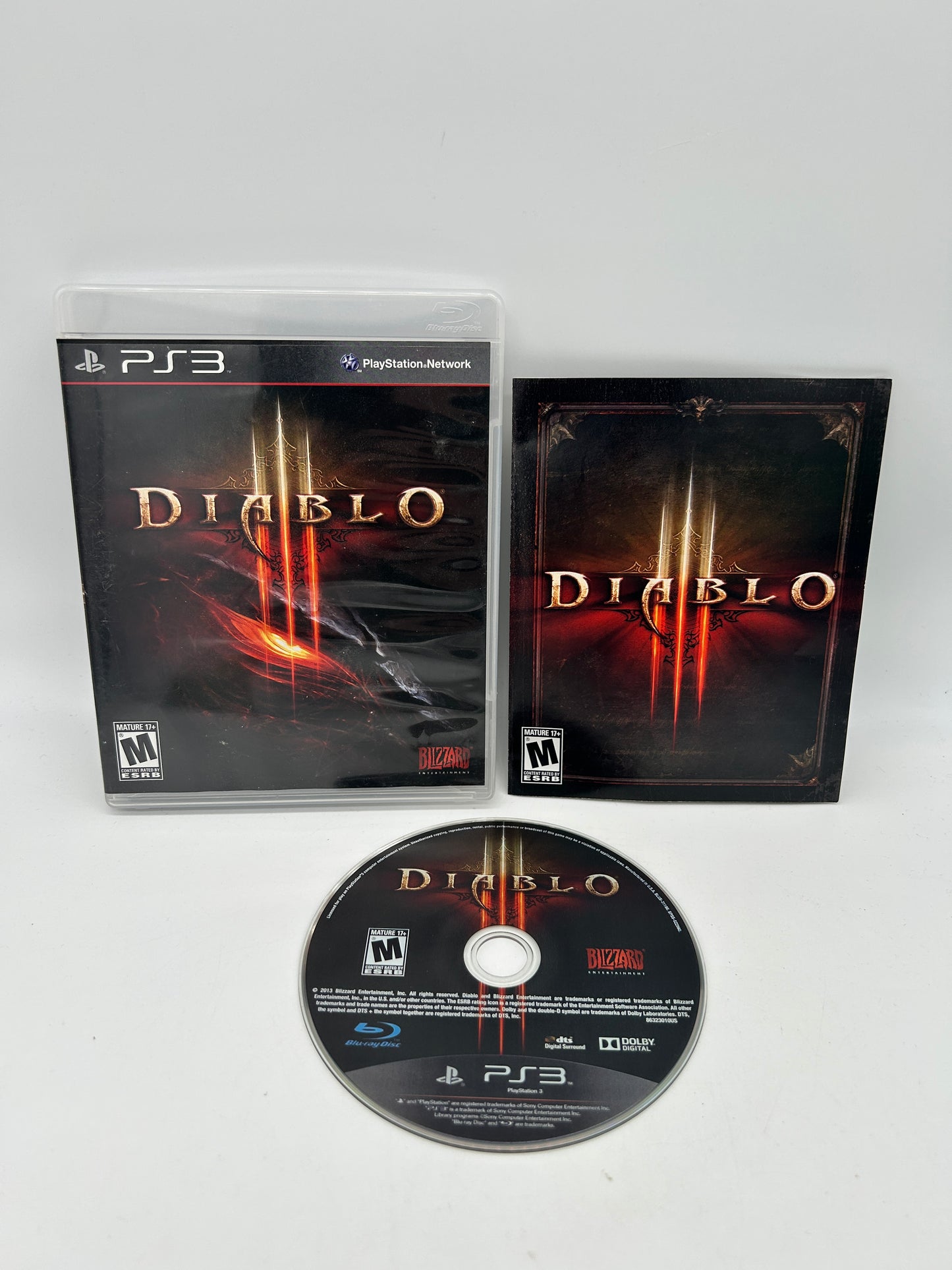 PiXEL-RETRO.COM : SONY PLAYSTATION 3 (PS3) COMPLET CIB BOX MANUAL GAME NTSC DIABLO III 