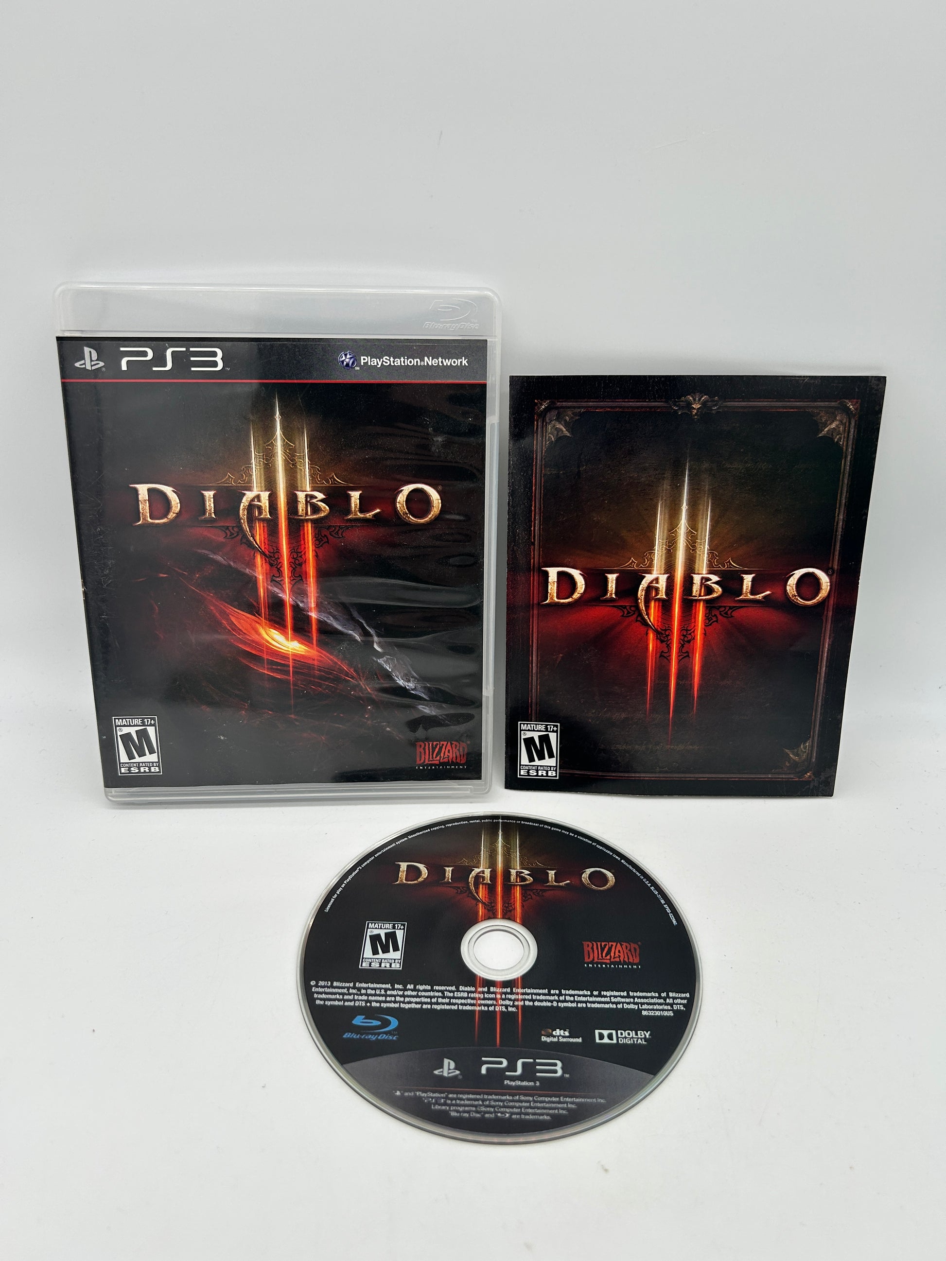 PiXEL-RETRO.COM : SONY PLAYSTATION 3 (PS3) COMPLET CIB BOX MANUAL GAME NTSC DIABLO III 