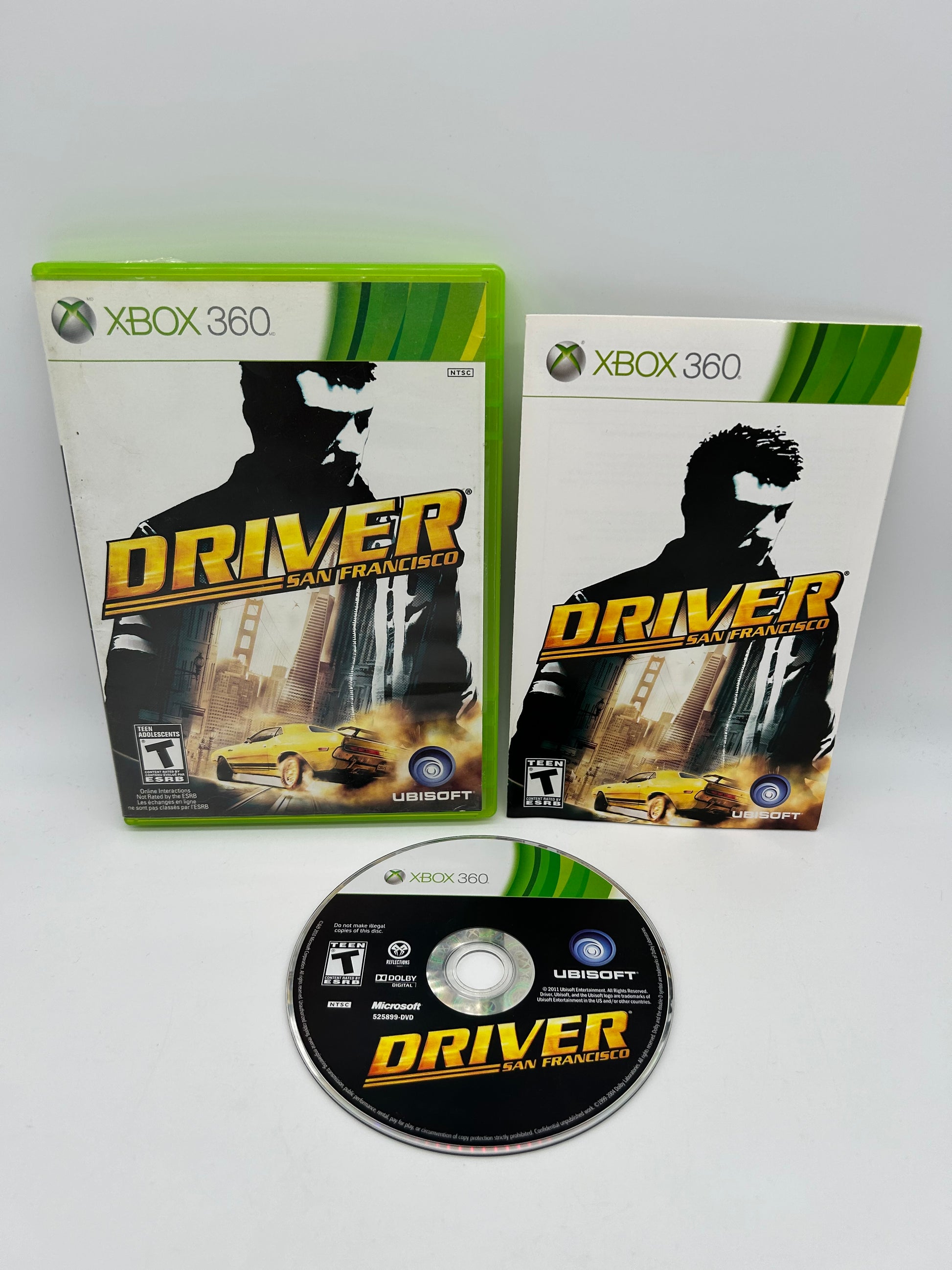PiXEL-RETRO.COM : MICROSOFT XBOX 360 COMPLETE CIB BOX MANUAL GAME NTSC DRIVER SAN FRANCISCO