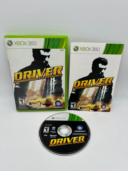 PiXEL-RETRO.COM : MICROSOFT XBOX 360 COMPLETE CIB BOX MANUAL GAME NTSC DRIVER SAN FRANCISCO