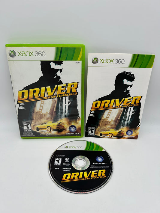 PiXEL-RETRO.COM : MICROSOFT XBOX 360 COMPLETE CIB BOX MANUAL GAME NTSC DRIVER SAN FRANCISCO