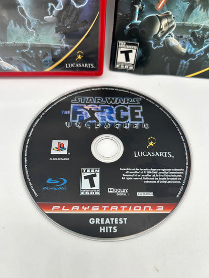 SONY PLAYSTATiON 3 [PS3] | STAR WARS THE FORCE UNLEASHED | GREATEST HiTS