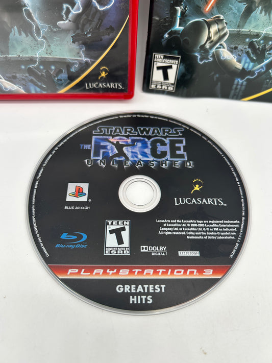 SONY PLAYSTATiON 3 [PS3] | STAR WARS THE FORCE UNLEASHED | GREATEST HiTS