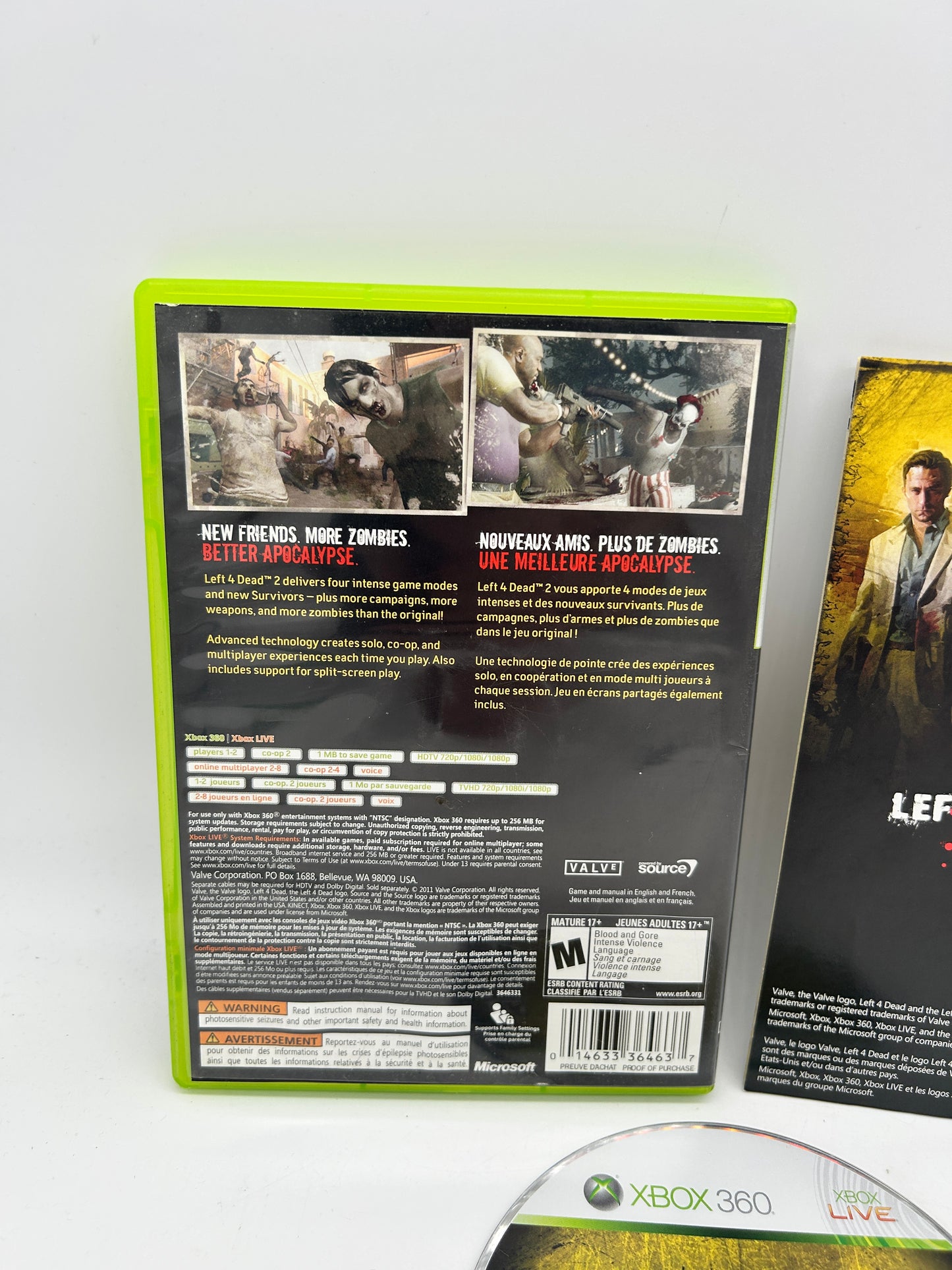 Microsoft XBOX 360 | LEFT 4 DEAD 2 | PLATiNUM HiTS