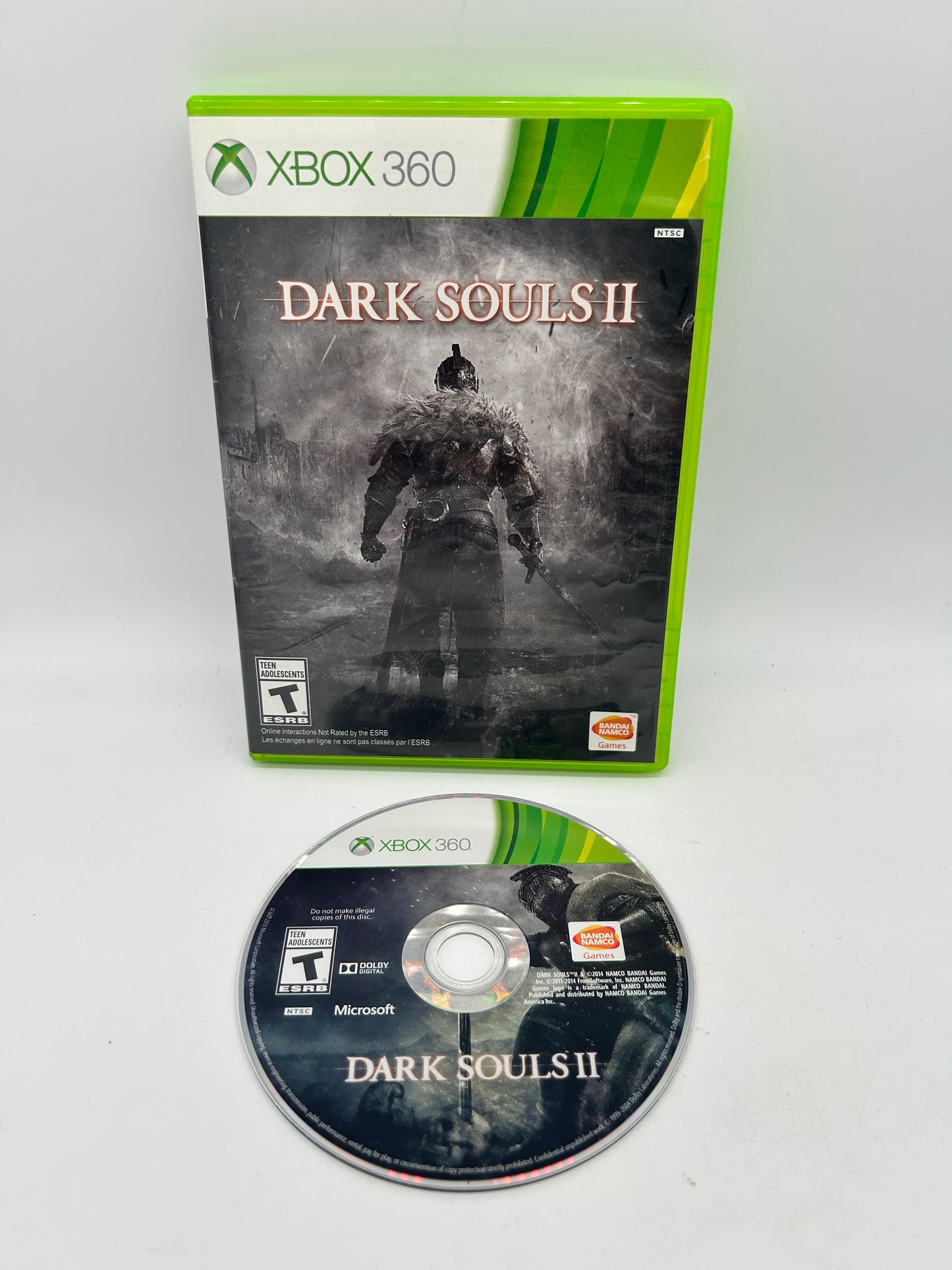 PiXEL-RETRO.COM : MICROSOFT XBOX 360 COMPLETE CIB BOX MANUAL GAME NTSC DARK SOULS II
