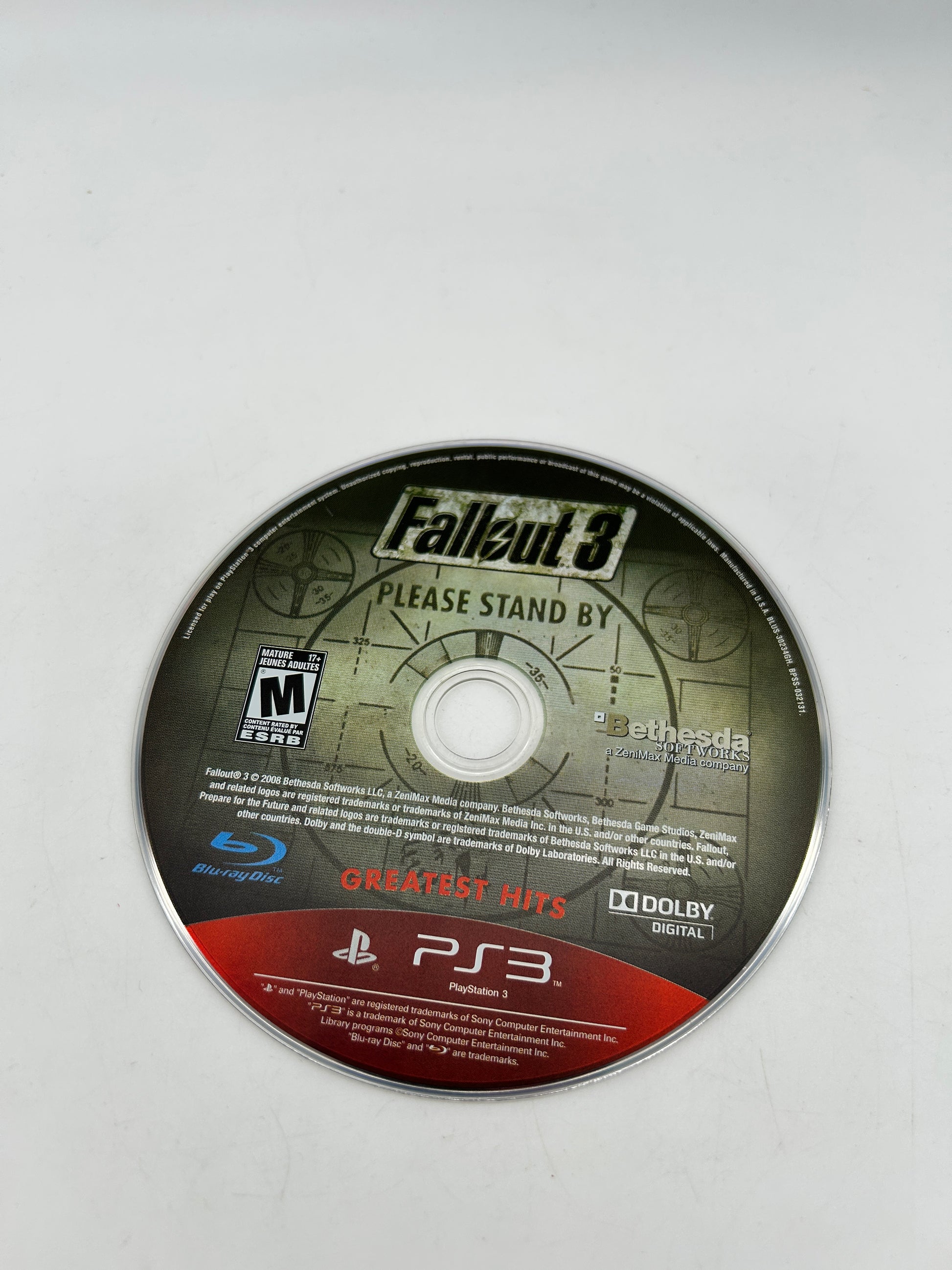 PiXEL-RETRO.COM : SONY PLAYSTATION 3 (PS3) COMPLET CIB BOX MANUAL GAME NTSC FALLOUT 3