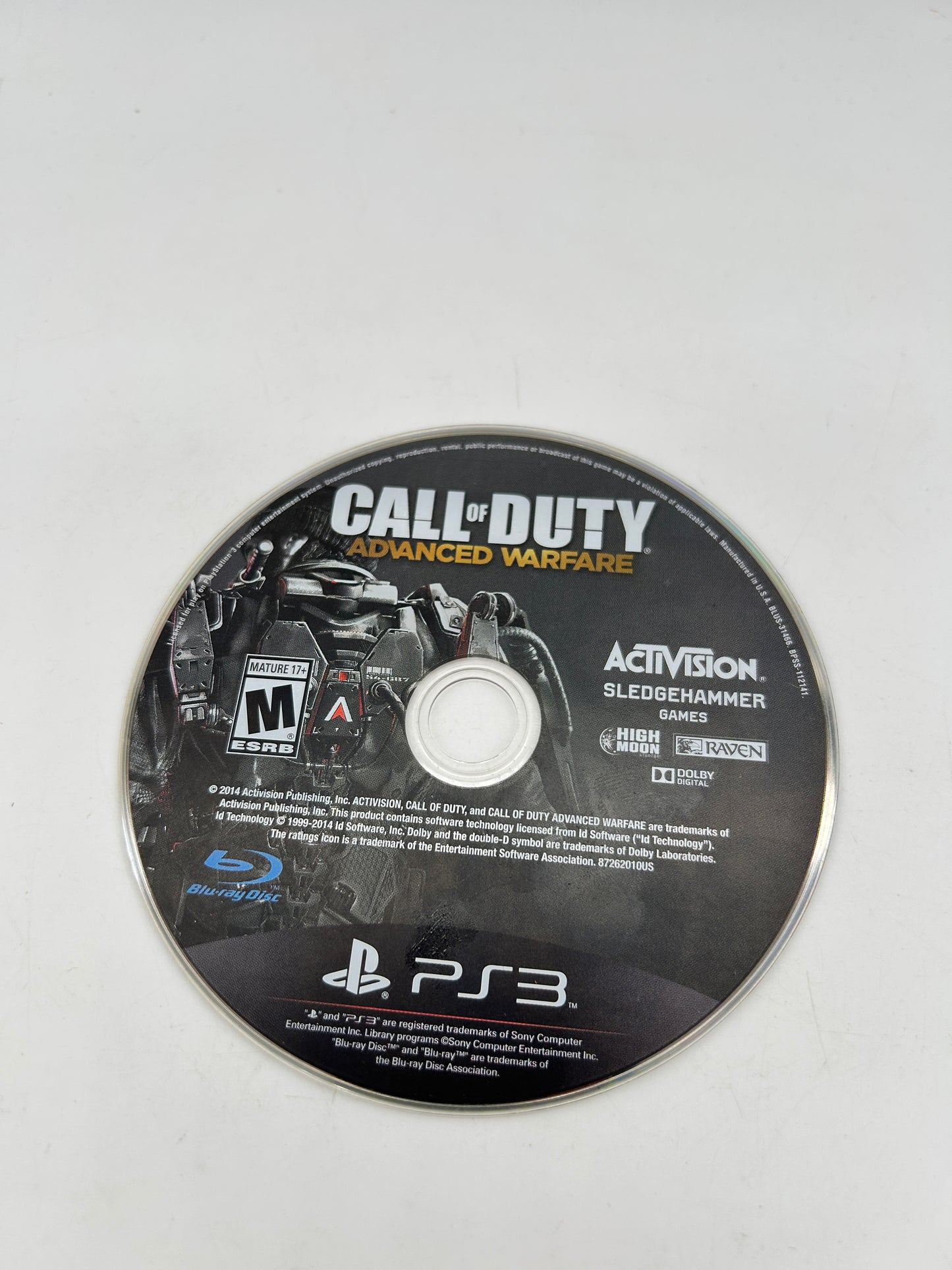 PiXEL-RETRO.COM : SONY PLAYSTATION 3 (PS3) COMPLET CIB BOX MANUAL GAME CALL OF DUTY ADVANCED WARFARE
