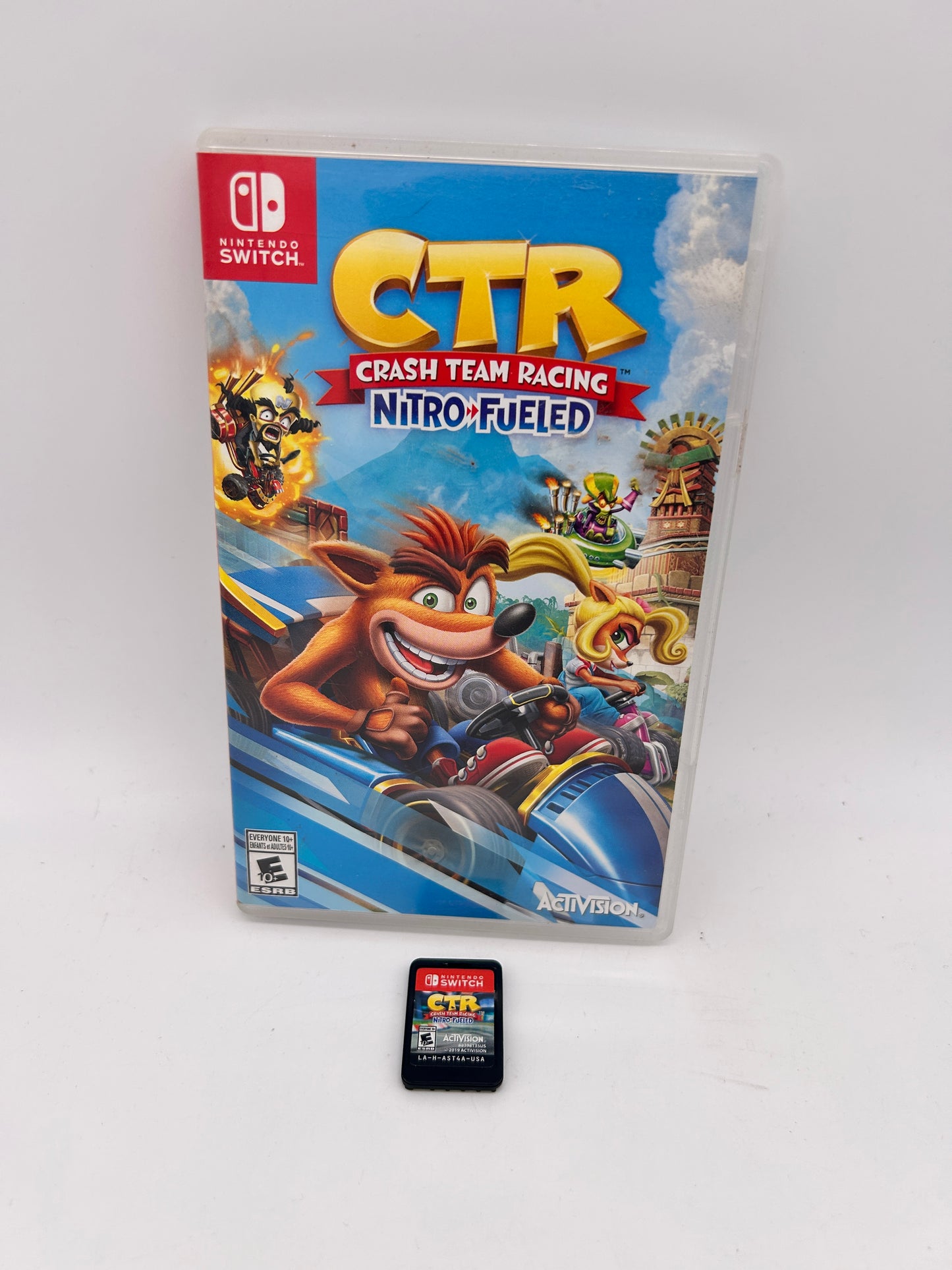 PiXEL-RETRO.COM : NINTENDO SWITCH NEW SEALED IN BOX COMPLETE MANUAL GAME NTSC CTR CRASH TEAM RACING NITRO FUELED